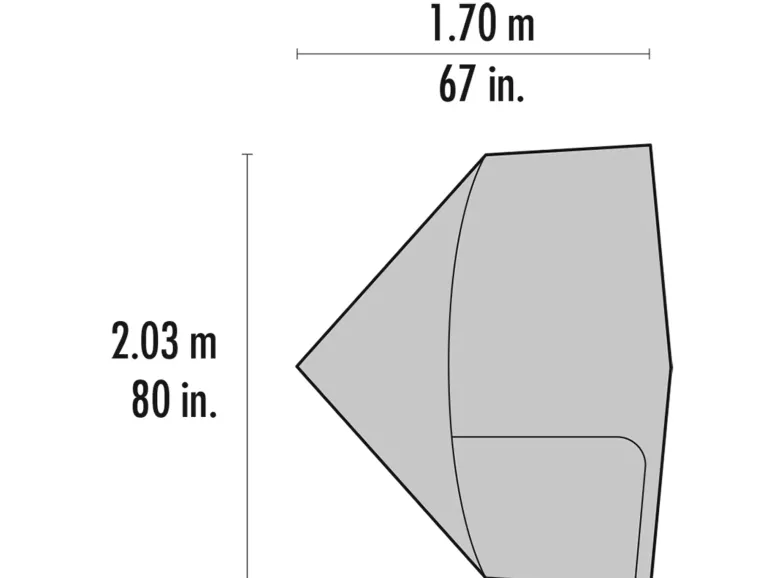 MSR Gear Shed for Elixir and Hubba Tents - Gray