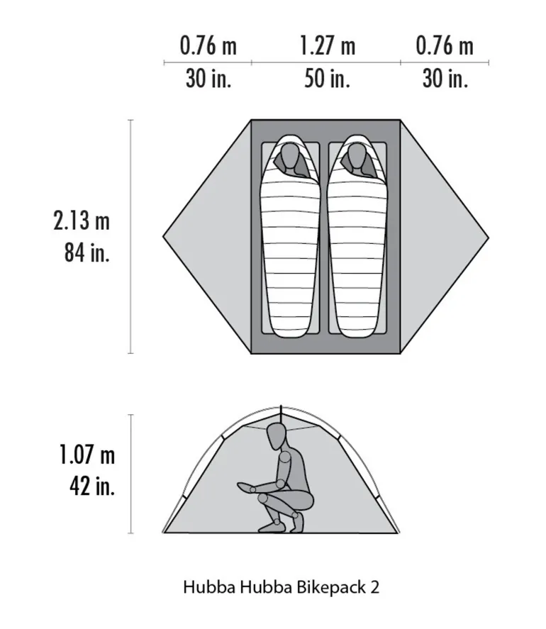 MSR Hubba Hubba Bikepack 2 Tent