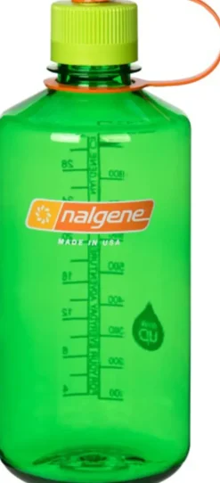 Nalgene Sustain Narrow Mouth Water Bottle - 1L - Melon Ball