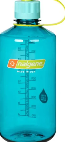Nalgene Sustain Narrow Mouth Water Bottle - 1L - Cerulean