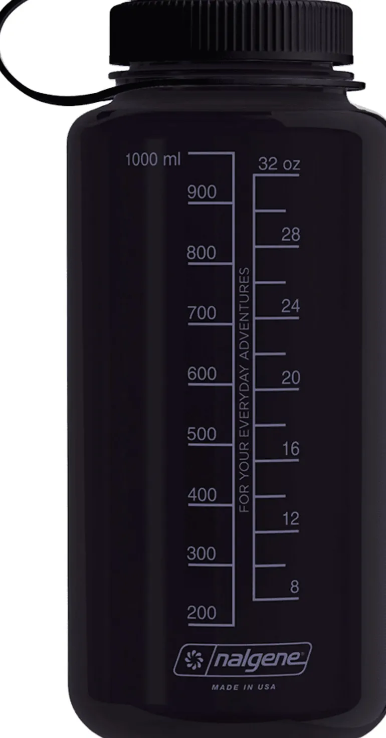 Nalgene Tritan Sustain Wide Mouth Bottle - 1L - Odyssey Gray