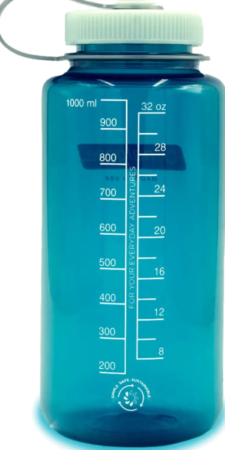 Nalgene Tritan Sustain Wide Mouth Bottle - 1L - Trout Green
