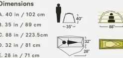 NEMO Dragonfly OSMO 1P Tent