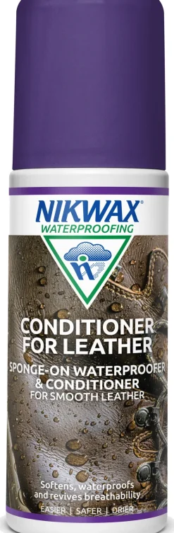 Nikwax Conditioner for Leather Sponge-On - 125ml