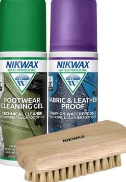 Nikwax Fabric and Leather Footwear Care Kit