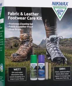 Nikwax Fabric and Leather Footwear Care Kit