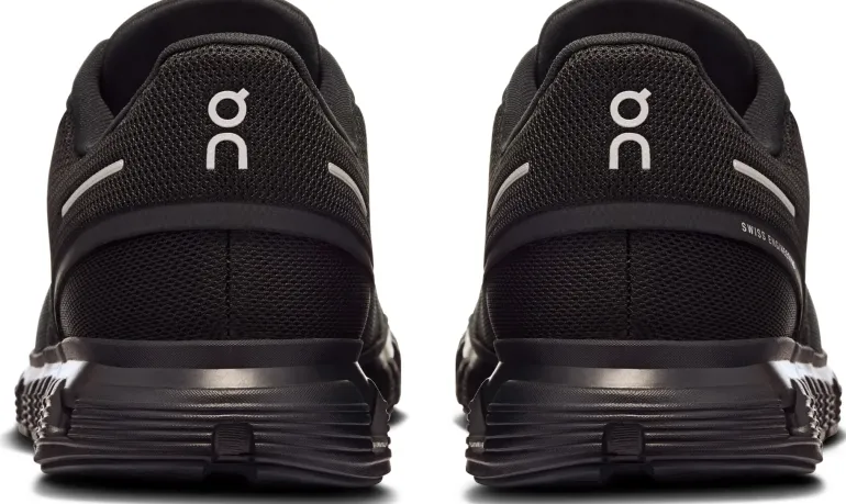 ON Mens Cloud 6 Shoes - Black-Black