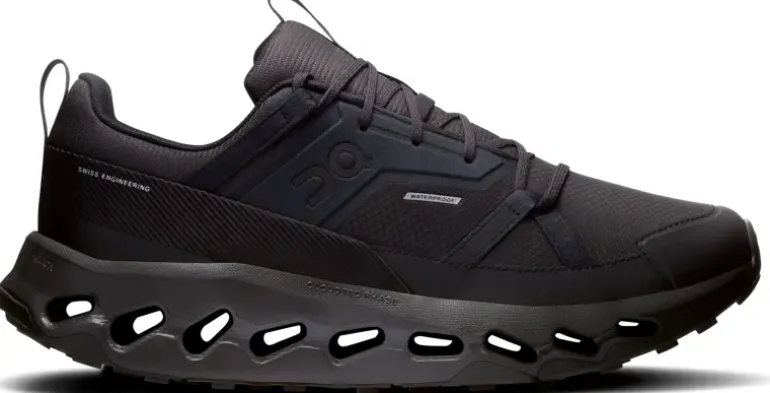 ON Mens Cloudhorizon Waterproof Shoes - Black-Black