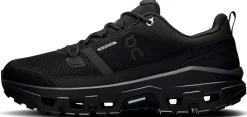 ON Mens Cloudrock Low Waterproof Shoes - Black-Black