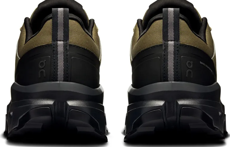 ON Mens Cloudrock Low Waterproof Shoes - Hunter-Black
