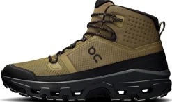 ON Mens Cloudrock Mid Waterproof Shoes - Hunter-Black