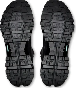 ON Mens Cloudrock Mid Waterproof Shoes - Black-Black
