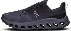 ON Mens Cloudsurfer Trail Waterproof Shoes - Black-Eclipse