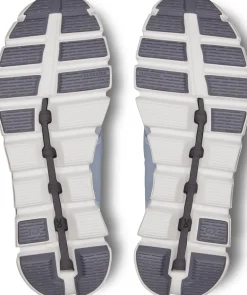 ON Womens Cloud 5 Shoes - Heather-Fossil
