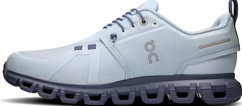 ON Womens Cloud 6 Waterproof Shoes - Heather-Metal