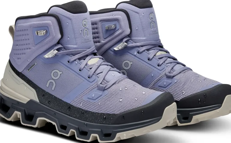 ON Womens Cloudrock 2 Waterproof Boots - Feather-Black