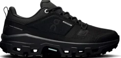 ON Womens Cloudrock Low Waterproof Shoes - Black-Black