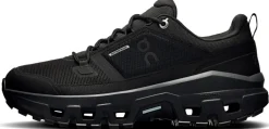 ON Womens Cloudrock Low Waterproof Shoes - Black-Black
