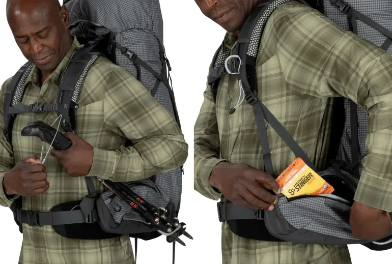 Osprey Aether Pro 75 Rucksack - Silver Lining