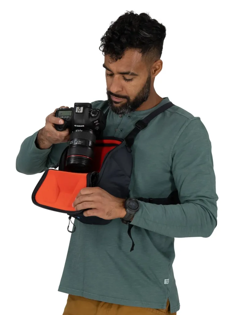 Osprey Camera Chest Rig Rucksack - Charcoal Grey
