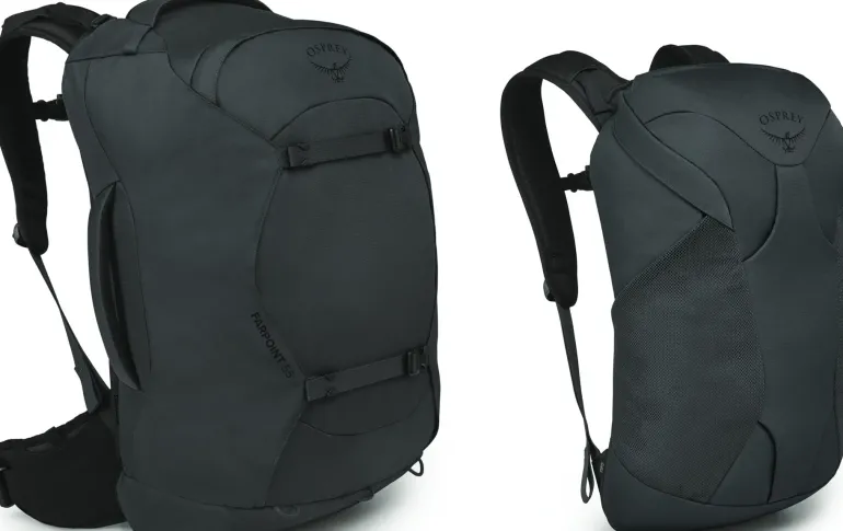 Osprey Farpoint 55 Travel Pack - Tunnel Vision Grey