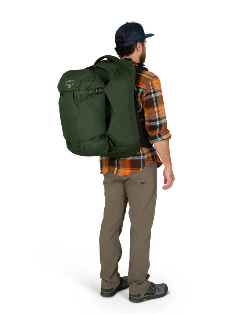 Osprey Farpoint 55 Travel Pack - Tunnel Vision Grey