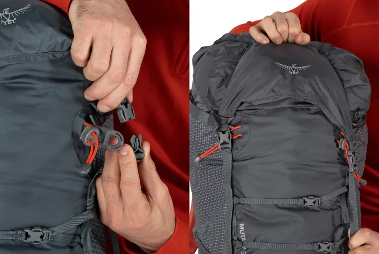 Osprey Mutant 52 Climbing Pack - Tungsten Grey