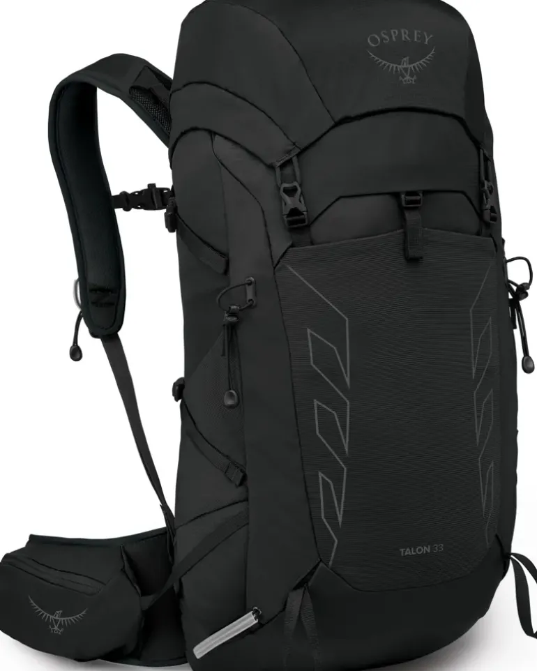 Osprey Talon 33 Rucksack - Extended Fit - Black Coal Grey