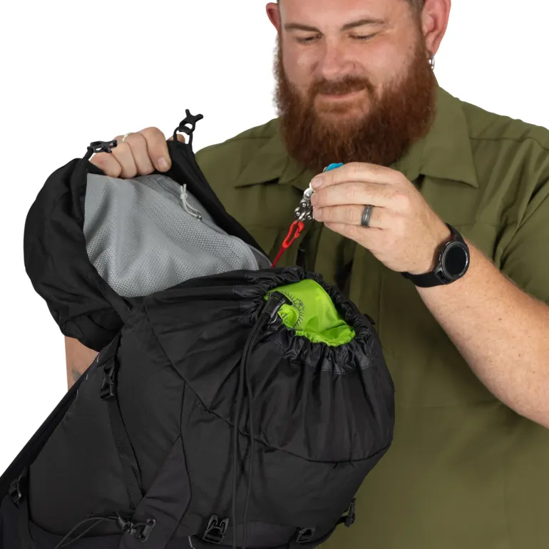 Osprey Talon 33 Rucksack - Extended Fit - Black Coal Grey