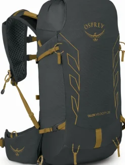 Osprey Talon Velocity 20 Rucksack - Dark Charcoal-Tumbleweed Yellow