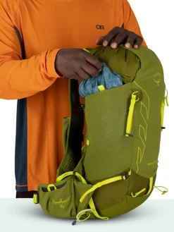Osprey Talon Velocity 20 Rucksack - Dark Charcoal-Tumbleweed Yellow