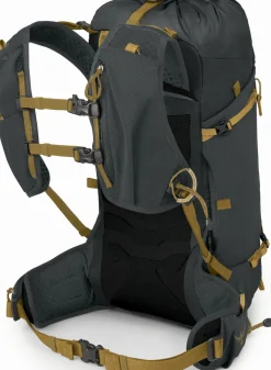 Osprey Talon Velocity 20 Rucksack - Dark Charcoal-Tumbleweed Yellow