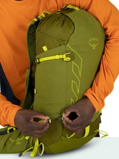Osprey Talon Velocity 20 Rucksack - Dark Charcoal-Tumbleweed Yellow