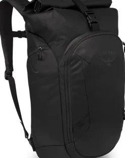 Osprey Transporter Roll Top Rucksack - Raven Black