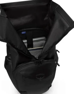 Osprey Transporter Roll Top Rucksack - Raven Black