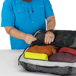 Osprey Transporter Squffel 44 Duffel - Raven Black