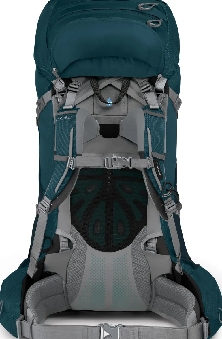 Osprey Womens Ariel Plus 70 Rucksack - Night Jungle Blue