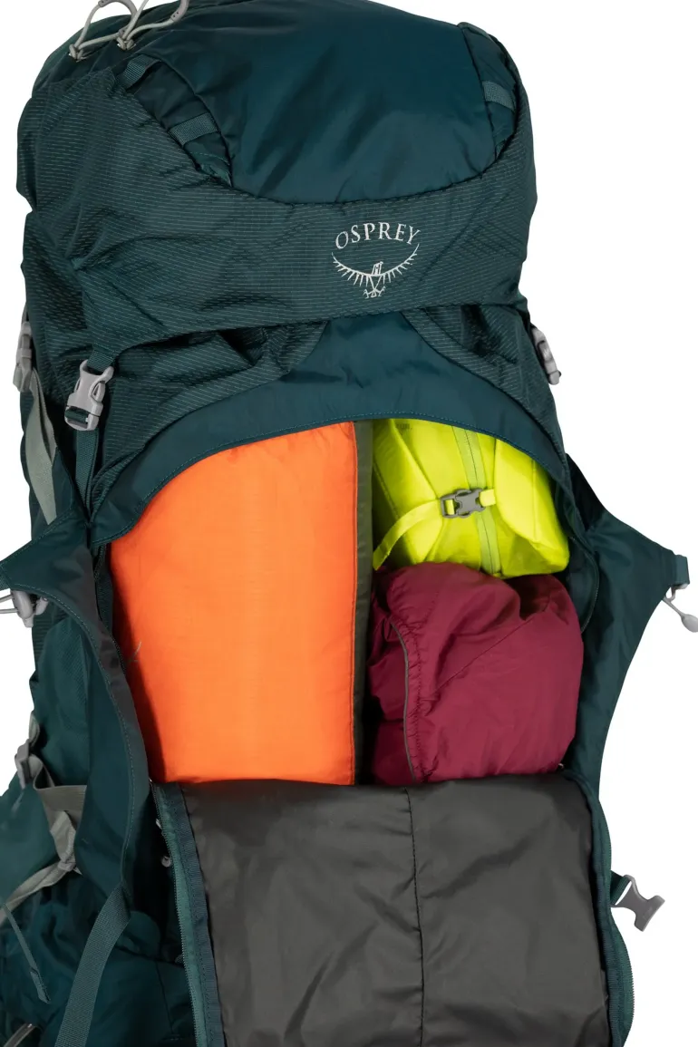 Osprey Womens Ariel Plus 70 Rucksack - Night Jungle Blue
