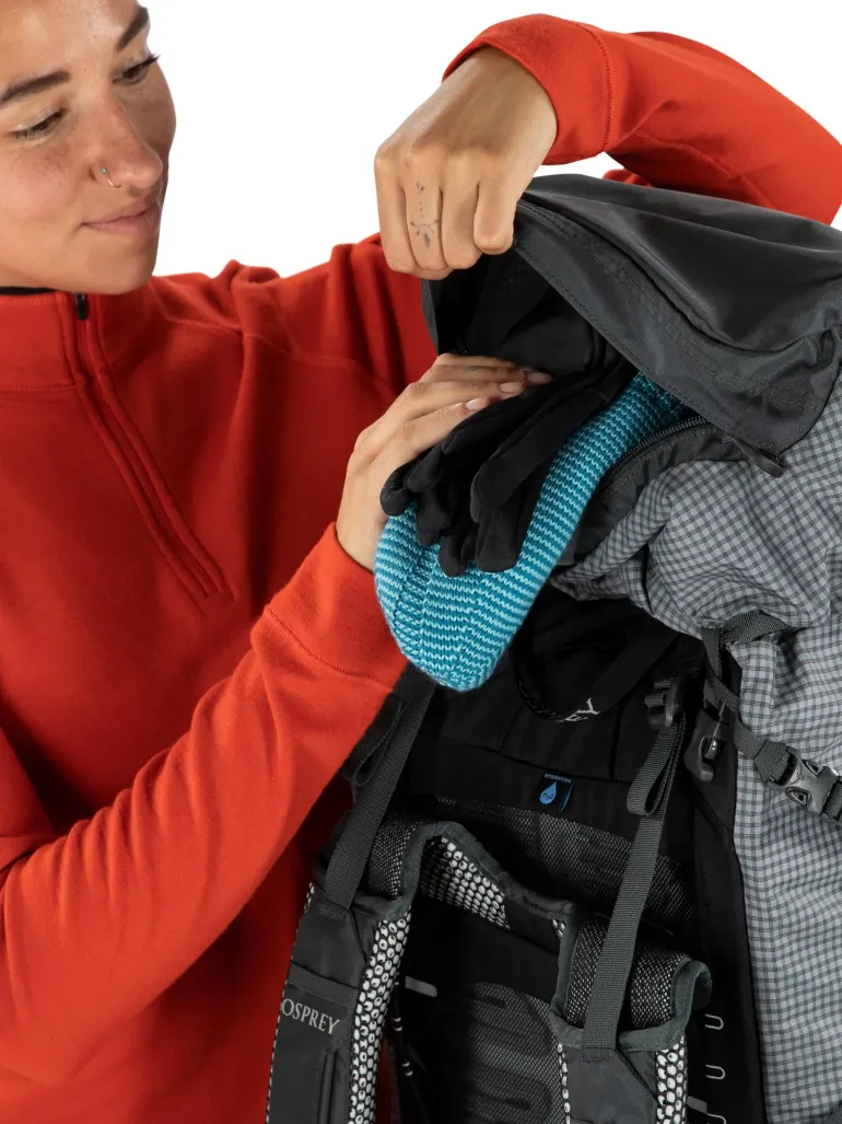 Osprey Womens Ariel Pro 75 Rucksack - Silver Lining