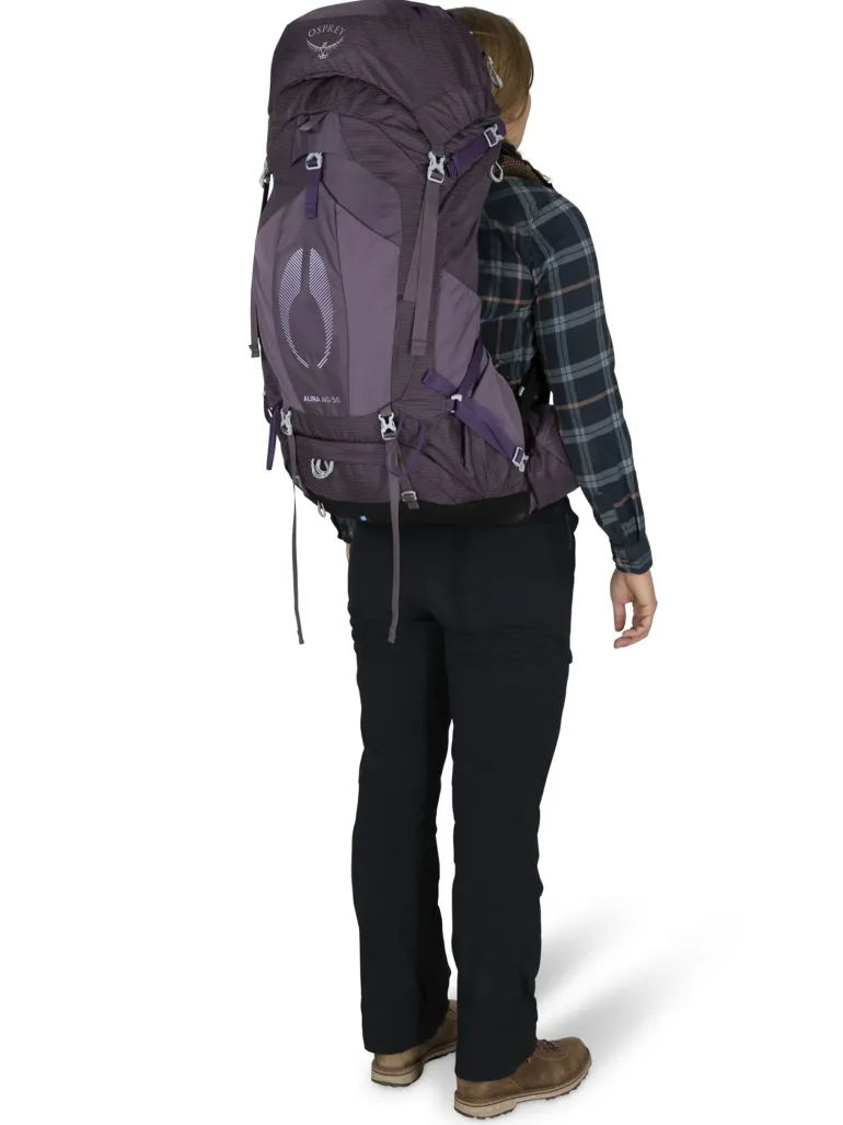 Osprey Womens Aura AG 50 Rucksack - Enchantment Purple