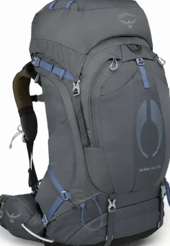 Osprey Womens Aura AG 65 Rucksack - Tungsten Grey