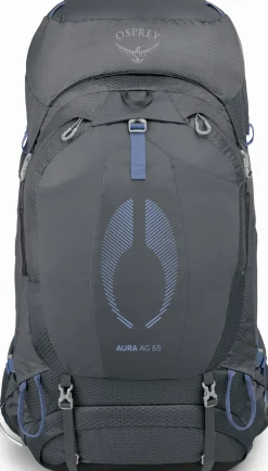 Osprey Womens Aura AG 65 Rucksack - Tungsten Grey