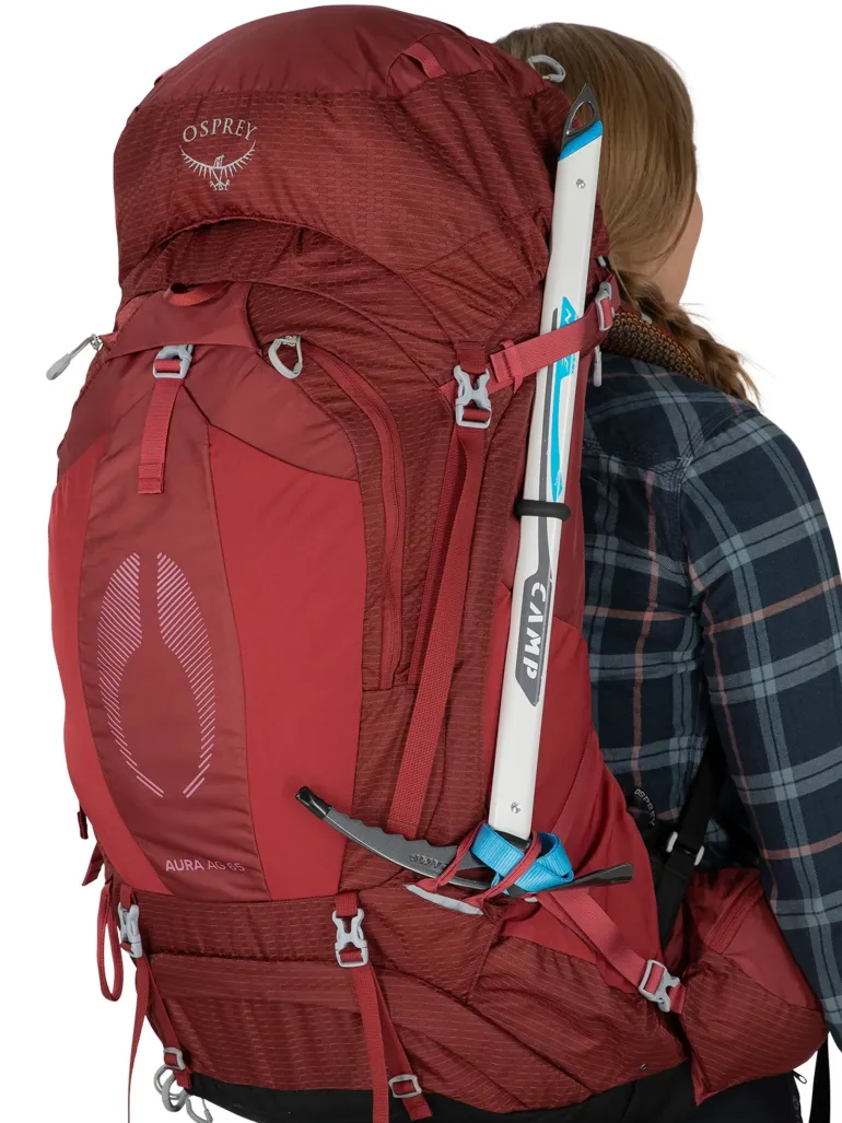 Osprey Womens Aura AG 65 Rucksack - Tungsten Grey