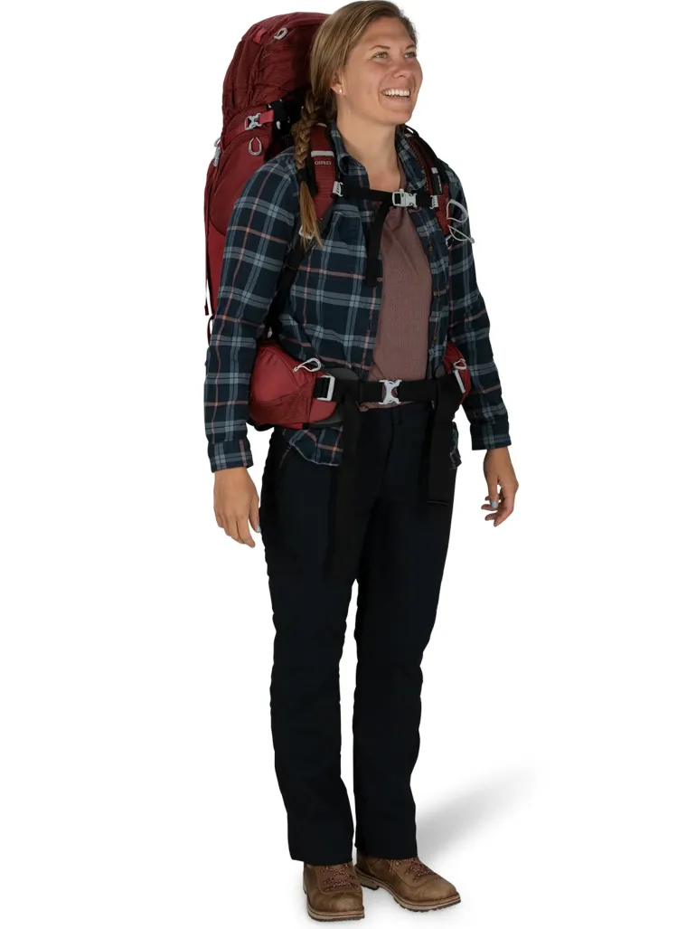 Osprey Womens Aura AG 65 Rucksack - Tungsten Grey