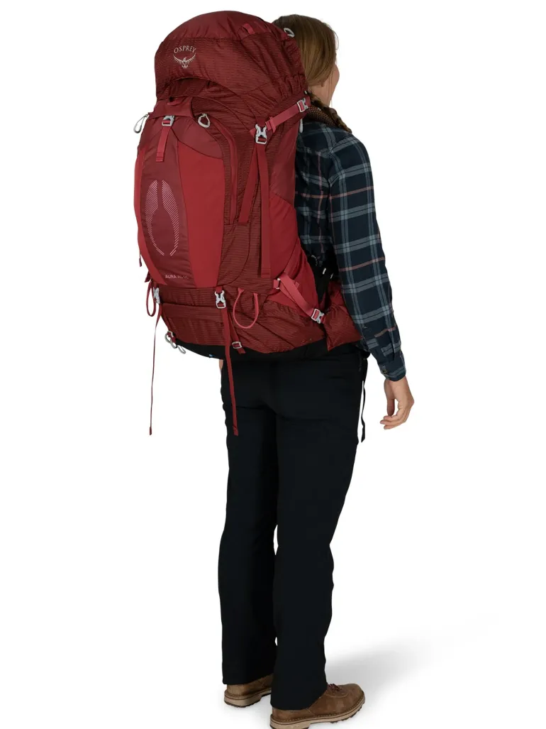 Osprey Womens Aura AG 65 Rucksack - Tungsten Grey