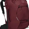 Osprey Womens Fairview 40 Travel Pack - Zircon Red
