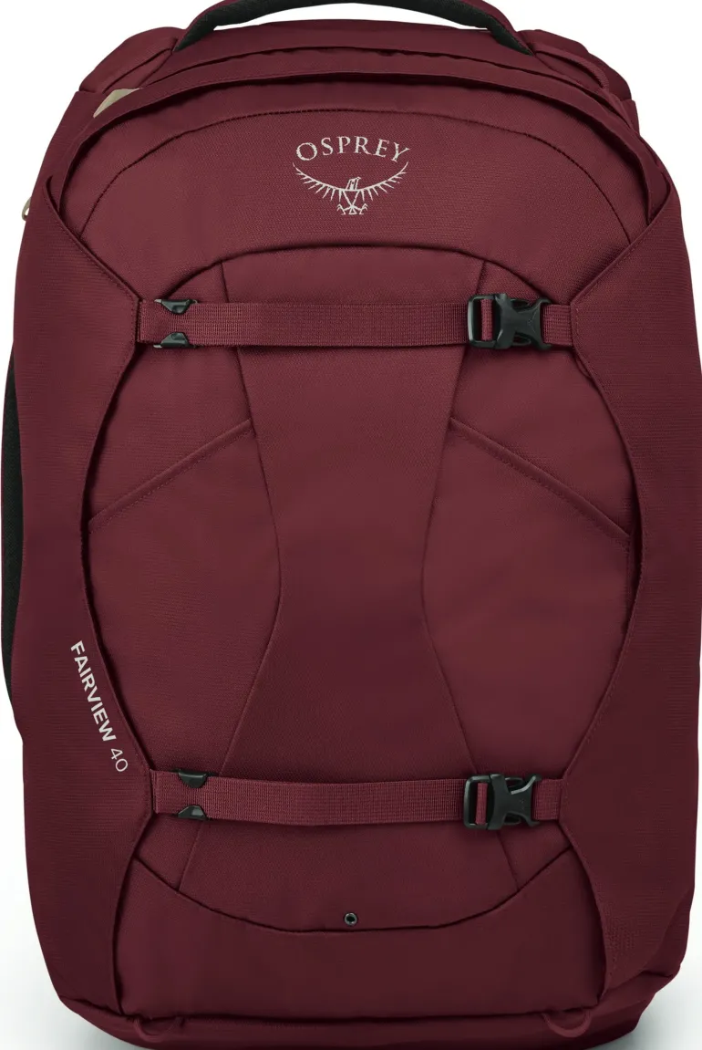 Osprey Womens Fairview 40 Travel Pack - Zircon Red