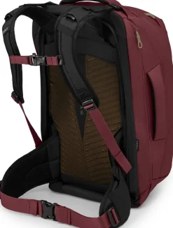 Osprey Womens Fairview 40 Travel Pack - Zircon Red
