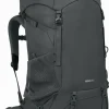 Osprey Womens Renn 65 Rucksack - Dark Charcoal-Gray Wolf