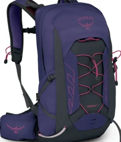Osprey Womens Tempest 11 Rucksack - Deep Fig-Hotspot Pink